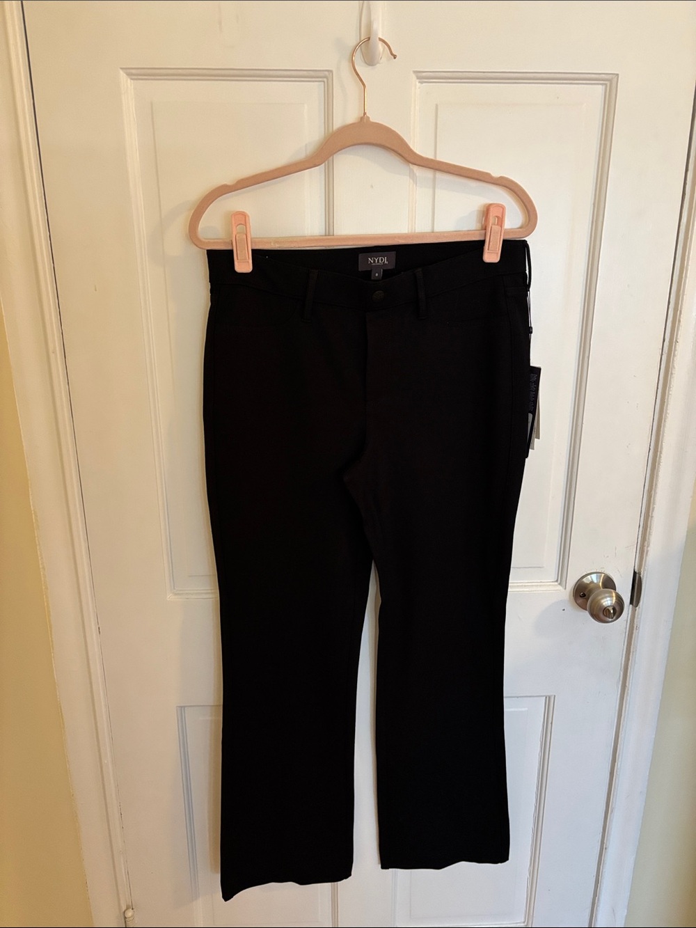 NYDJ Black Straight-Leg Men's Dress Pants Size 8